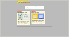 Desktop Screenshot of lexigame.com